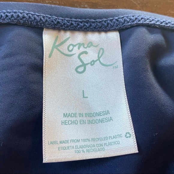 Kona Sol Women's Full Coverage Hipster Bikini - Picture 7 of 8